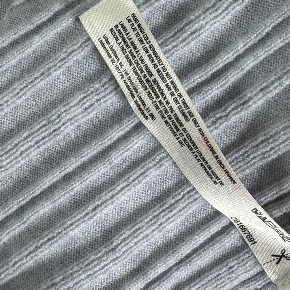 Anthropologie Daily Practice Textured Column Sweater Dress Light Grey Sz XL - Picture 8 of 8